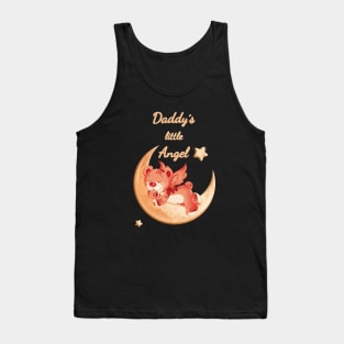 Daddy´s little angel Tank Top